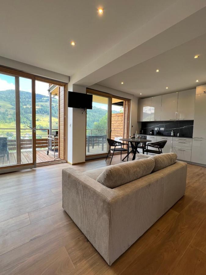 Magnifique Appartement Classe 4 Etoiles Avec Sauna Et Terrasse Dans Chalet Ла-Бресс Екстер'єр фото